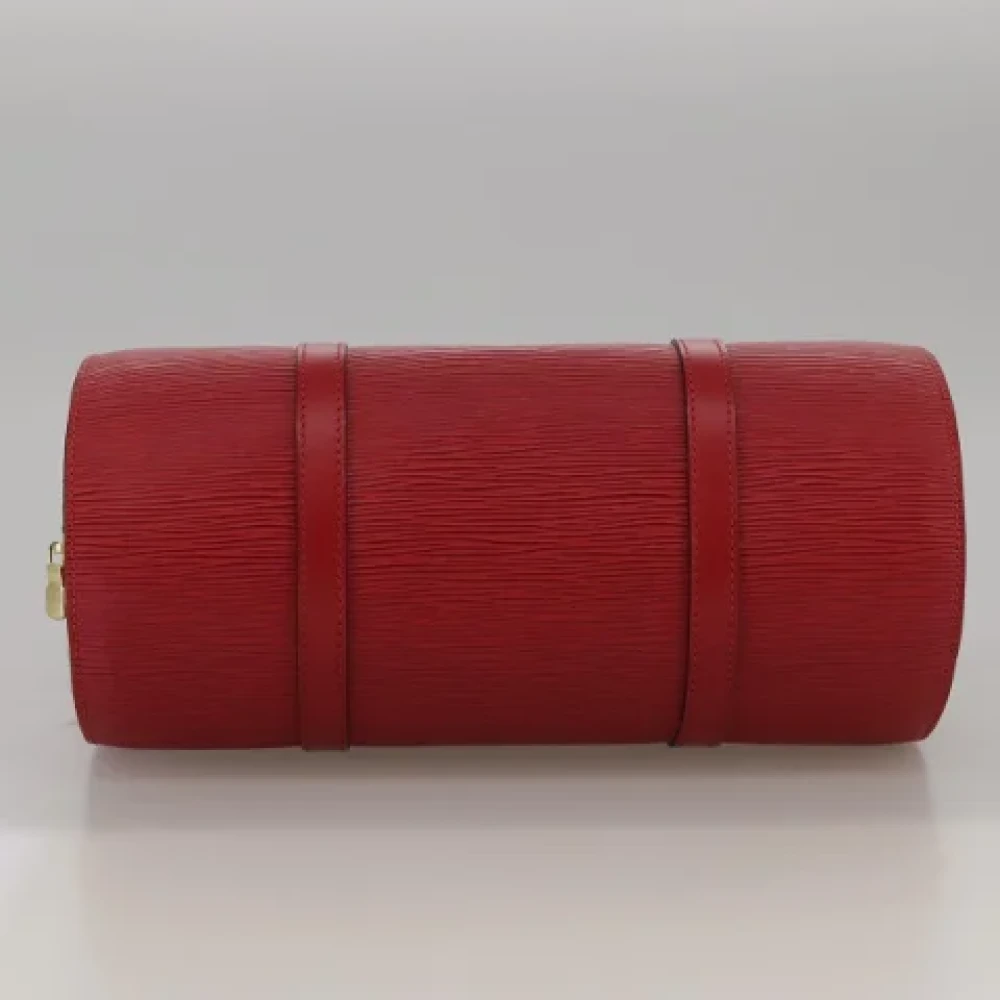 Louis Vuitton Vintage Pre-owned Leather handbags Red Dames