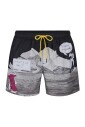 boxer-de-bain-a-motifs-avec-fond-noir-et-cordon-jaune