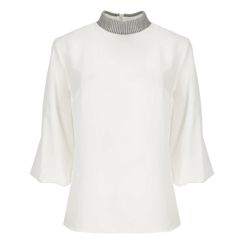 Tops > Long Sleeve Tops - - Brunello Cucinelli - Modalova