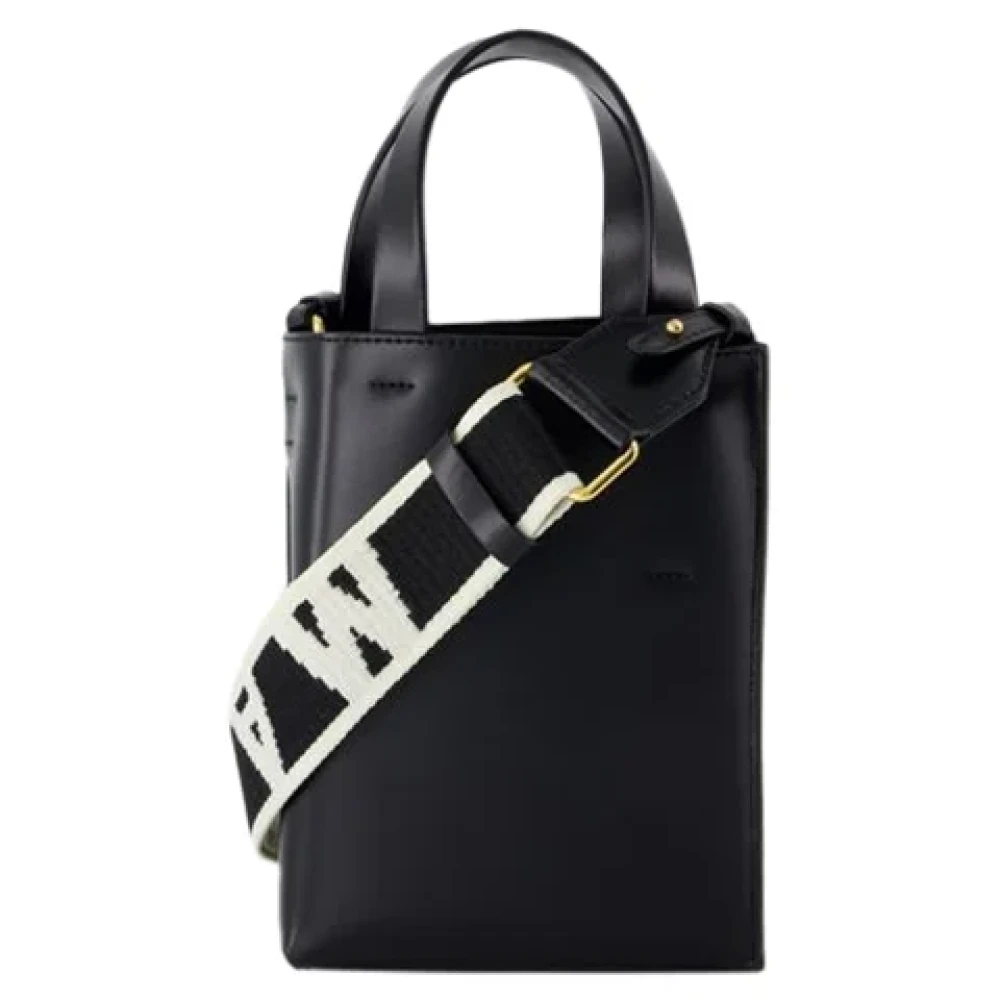 Marni Leather handbags Black Dames