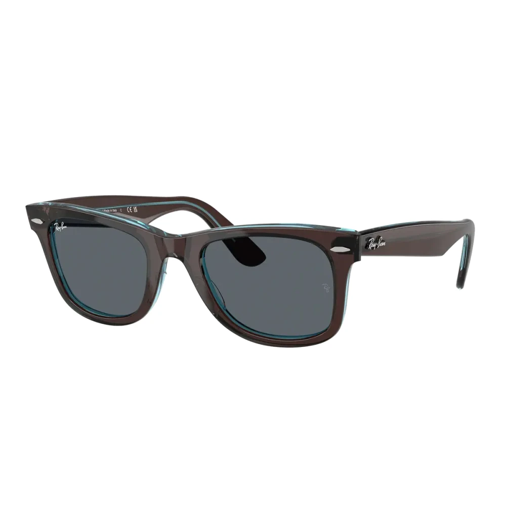 Ray-Ban Unisex Brown Sunglasses, 50 Mm, Wayfarer Rb2140 1446R5
