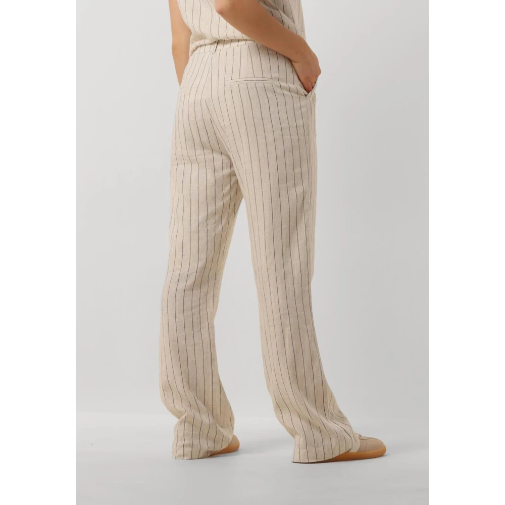 Aimée the Label Beige Dames Broeken Flo Beige Dames