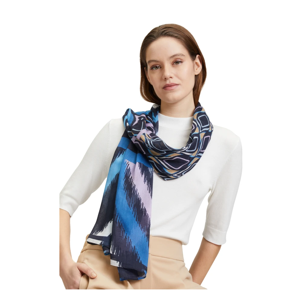 Betty Barclay Gedrukte Basis Sjaal Multicolor Dames