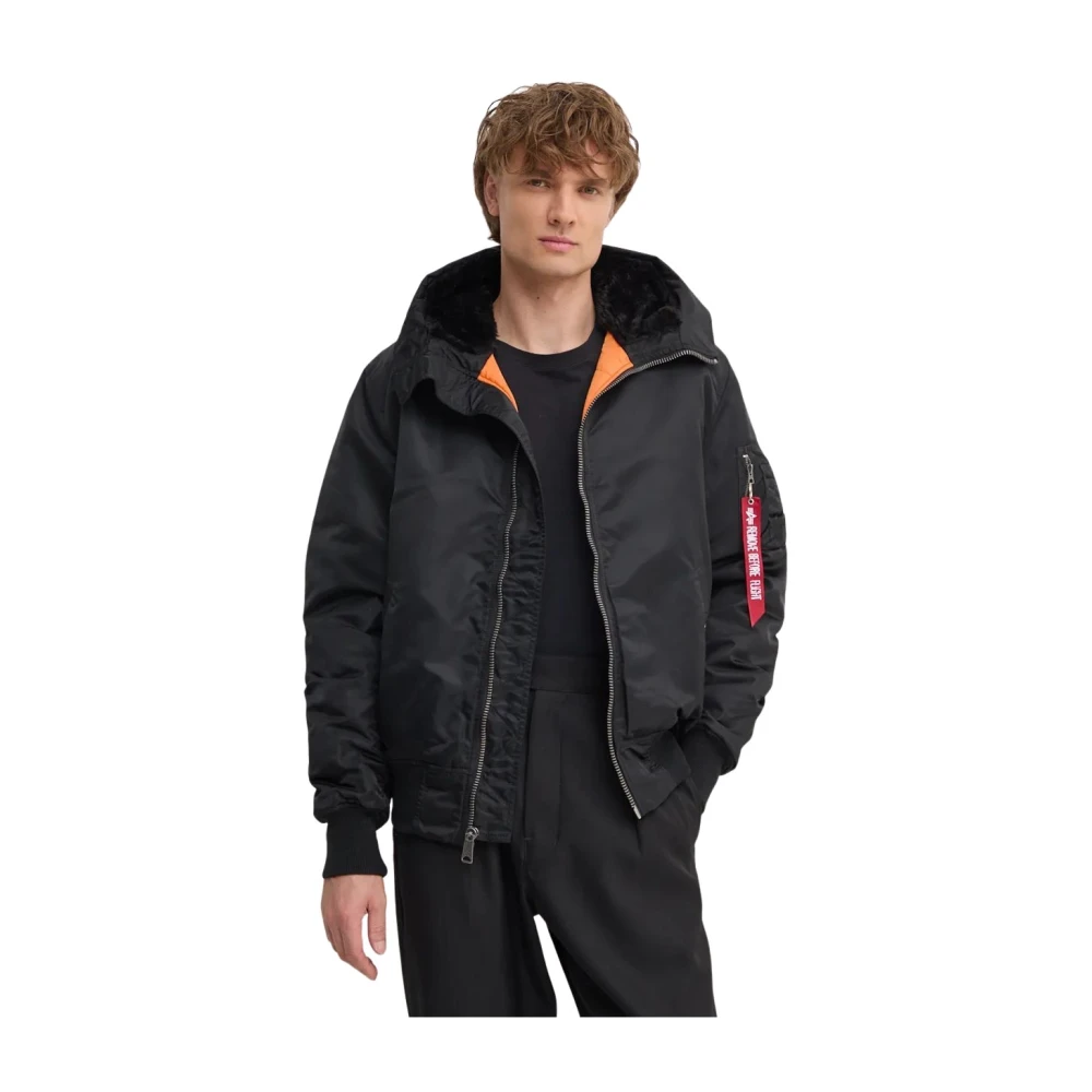Alpha Industries Uomo Nero - Winter Giacche - Jackets - M