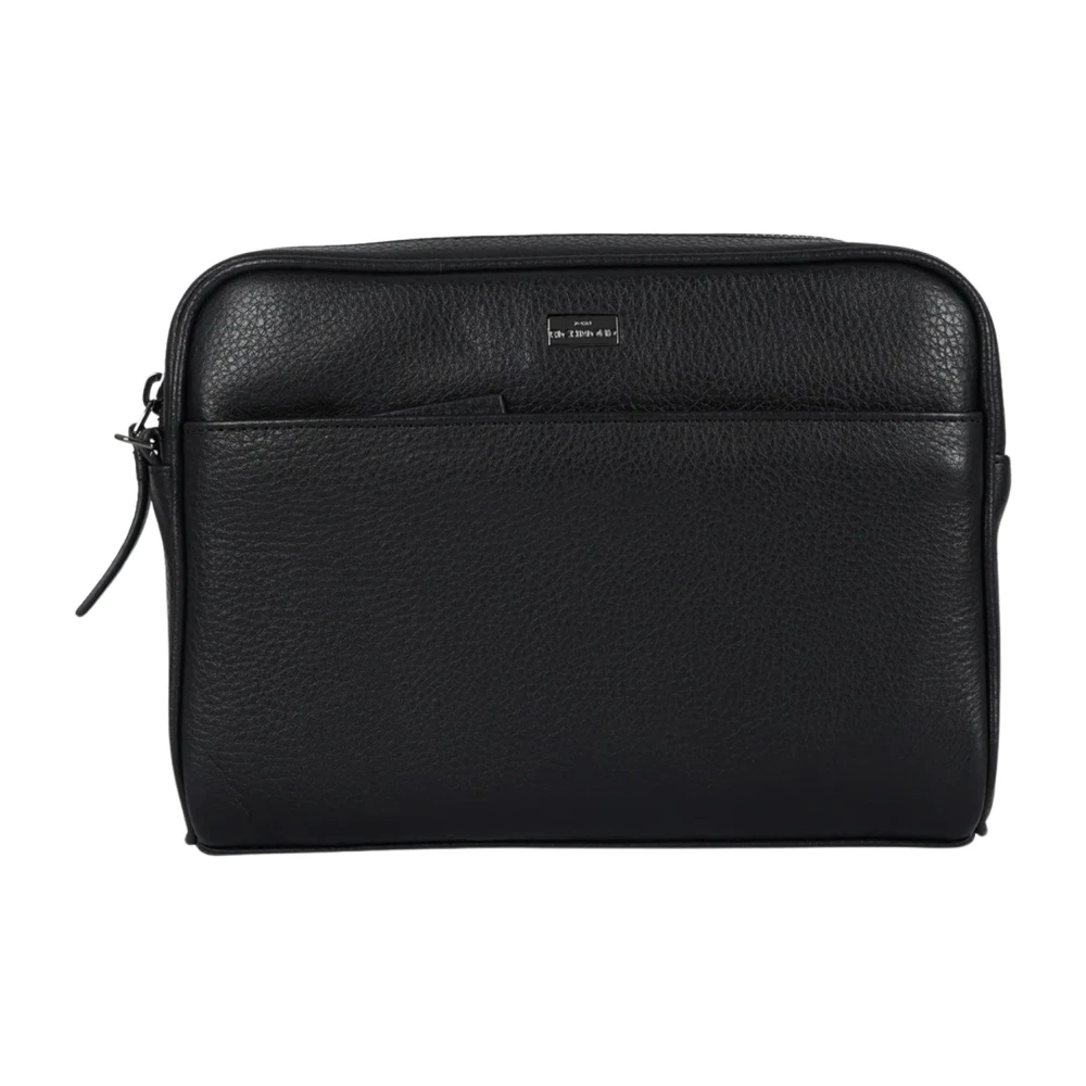 John Richmond Mannen Pouch Tas Black Heren