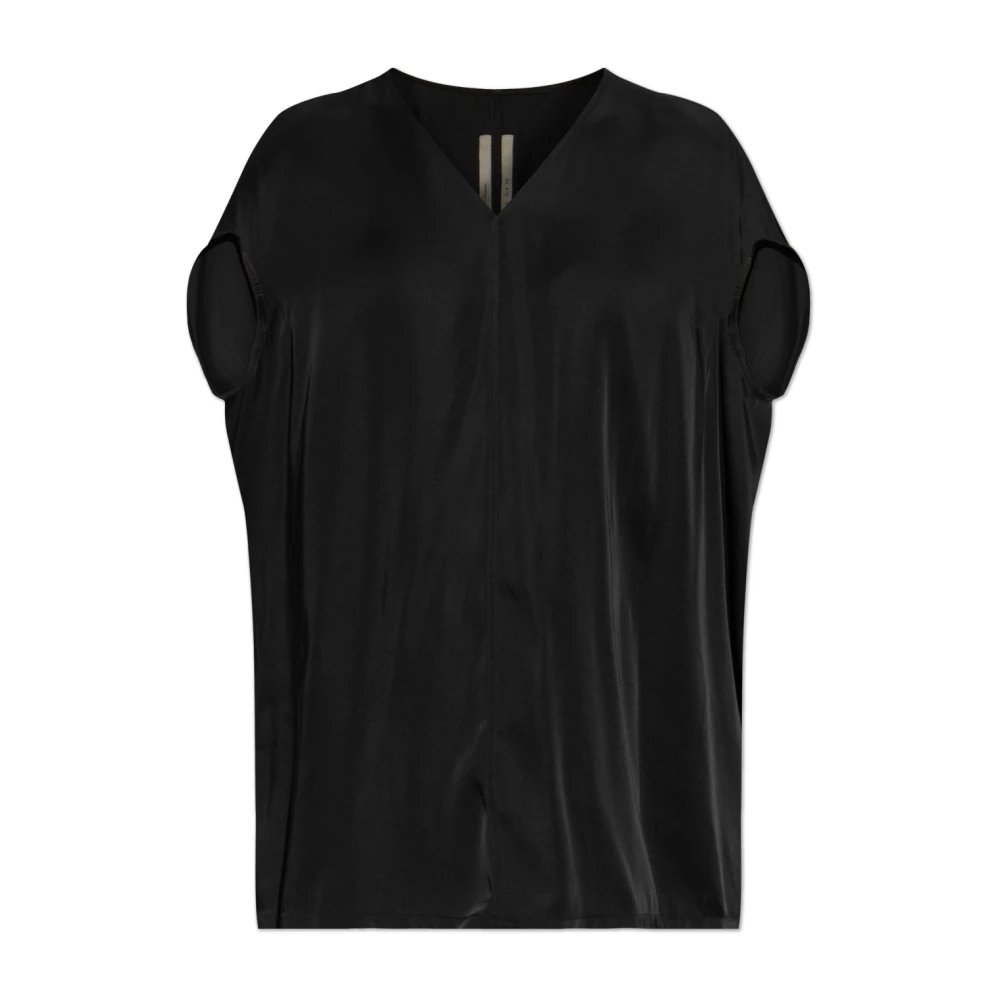 Rick Owens Top Floating Black Dames