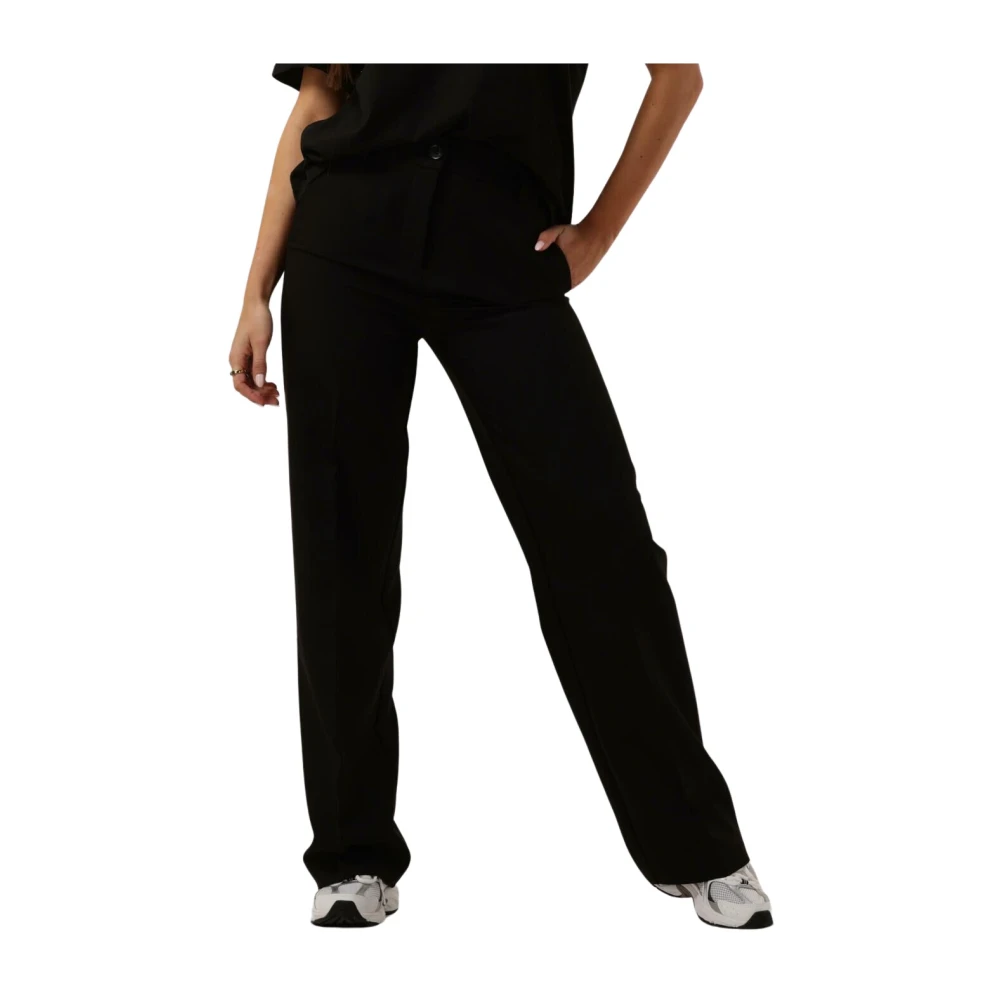 Notre-v Elegante Zwarte Broek Black Dames