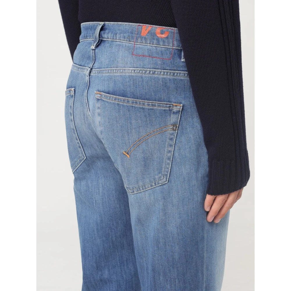 Dondup Brighton Denim Gewassen Broek Blue Heren