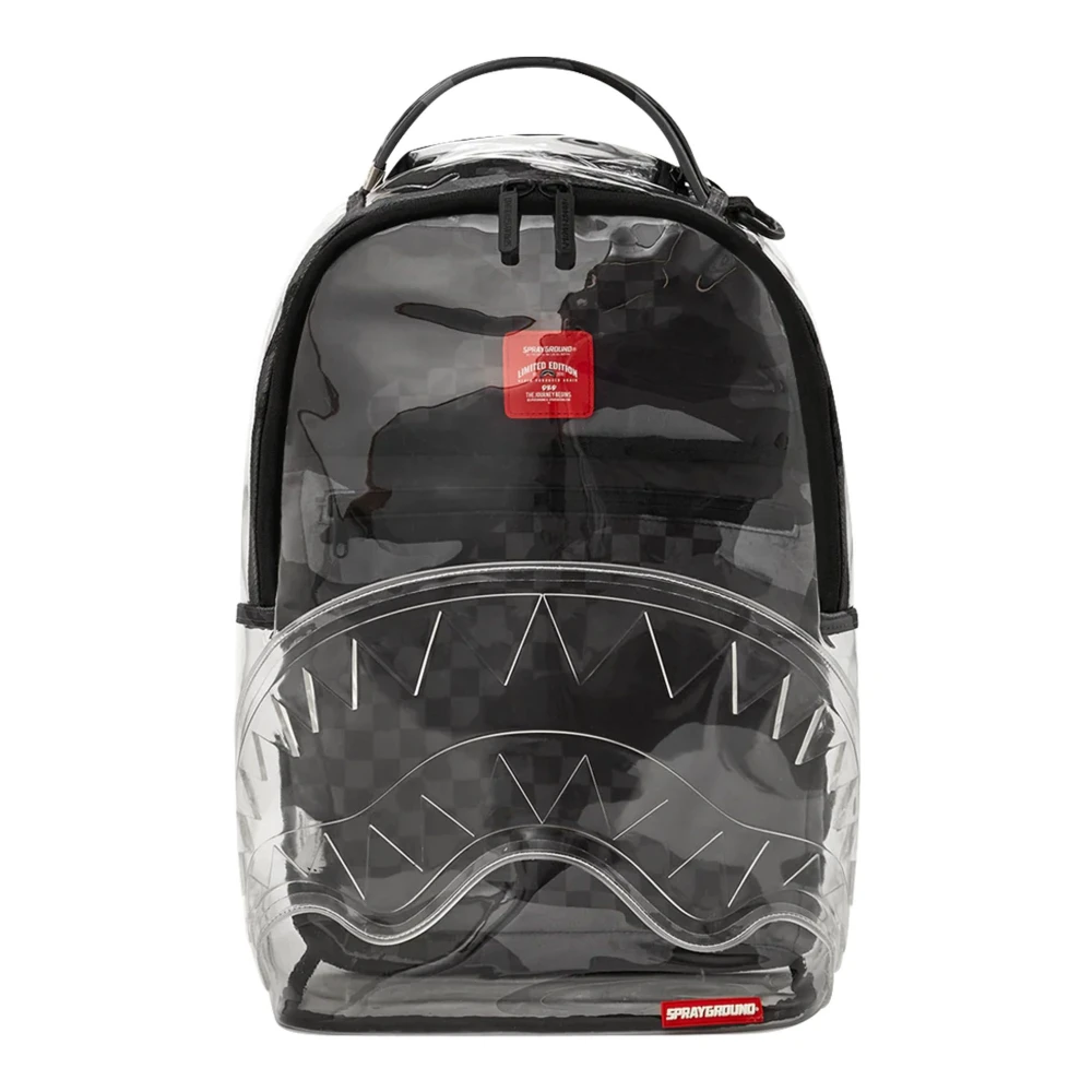 Sprayground Grijze geruite rugzak Gray Heren