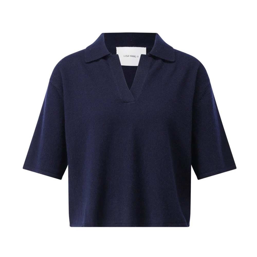 Lisa Yang Kasjmier Polo Trui Neela Blue Dames