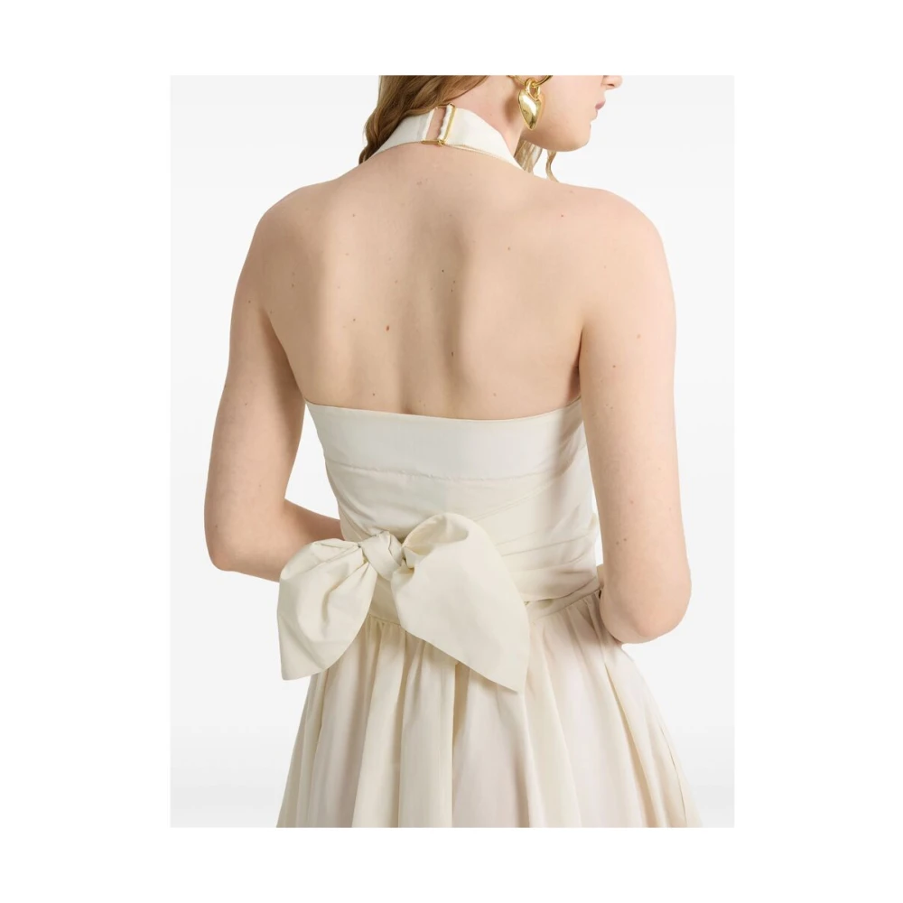 Patou Witte Jurk met Sweetheart Neck White Dames