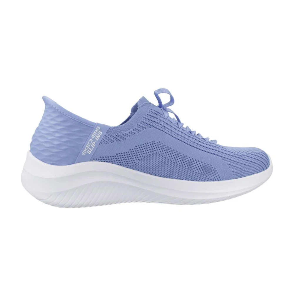 Skechers Ultra Flex Tonal Stretch Sneakers Dames Schoenen Blauw