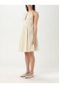 robe-midi-jaune-a-volants-avec-dentelle
