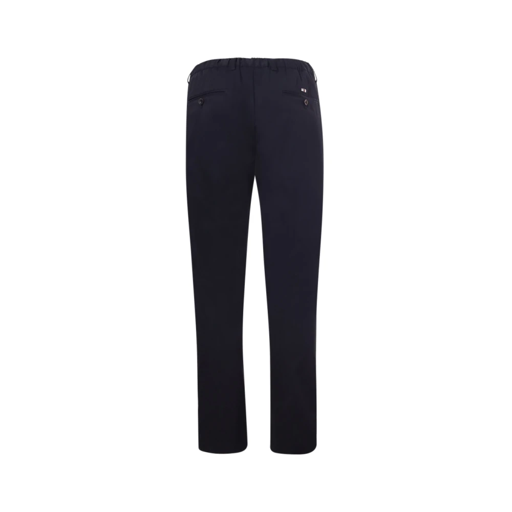 Herno Broek met katoenlook Black Heren