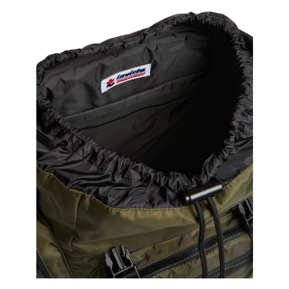 Dsquared2 XL Rugzak voor Outdoor Avonturen Green Heren