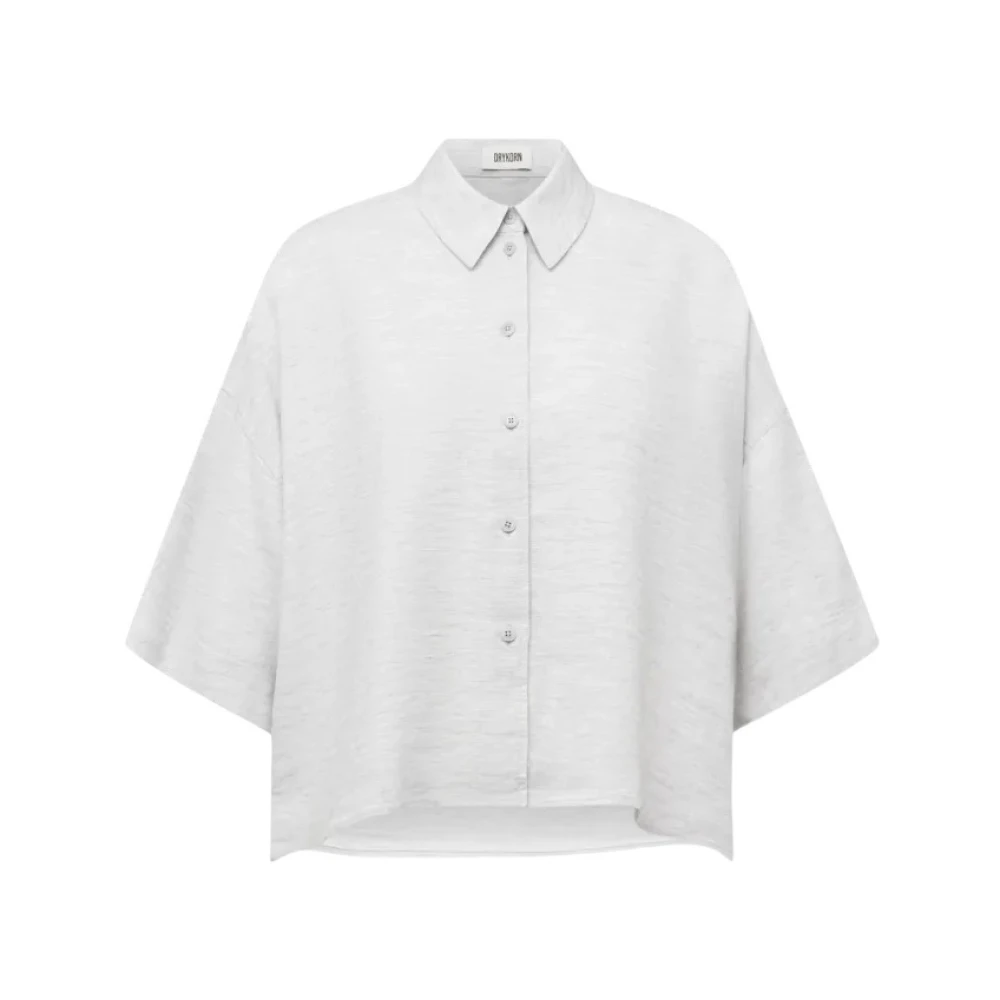Drykorn Women's Gray Yarika 10 - Shirts - S - Blouses & Shirts