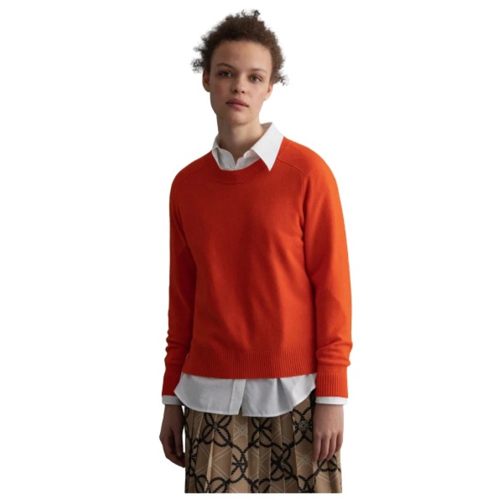 Knitwear > Round-neck Knitwear - - Gant - Modalova