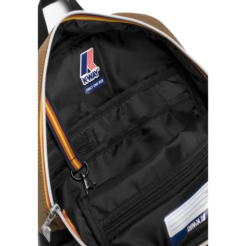 K-way Kleine waterdichte rugzak met gewatteerde banden Gray Unisex