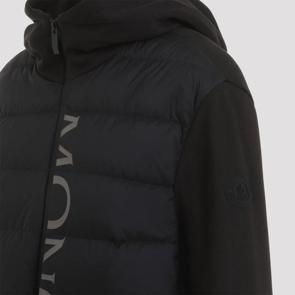 Moncler Zwarte Sweatshirt voor Mannen en Vrouwen Black Dames