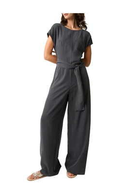 Jumpsuit med breda axelband