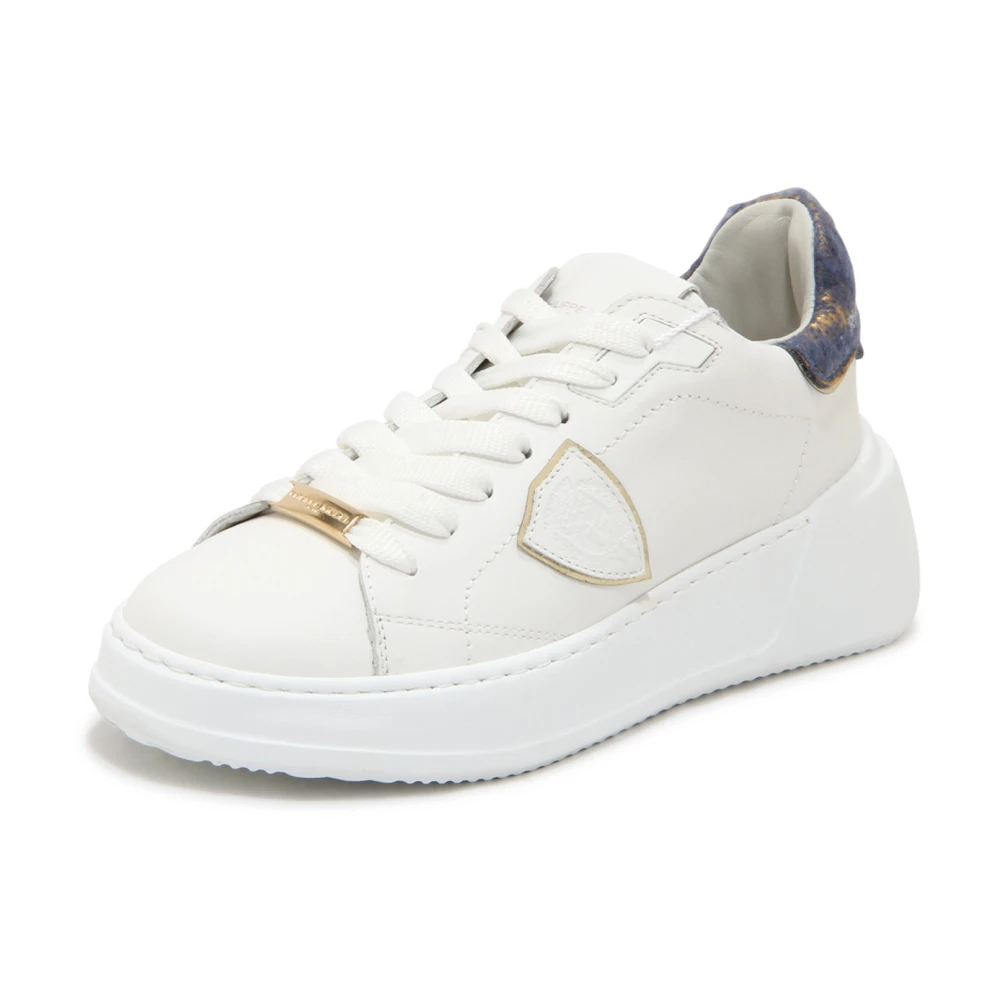 Philippe Model Women's White Tres Temple Low