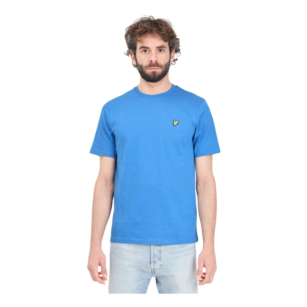 Lyle & Scott T-Shirts Blue Heren