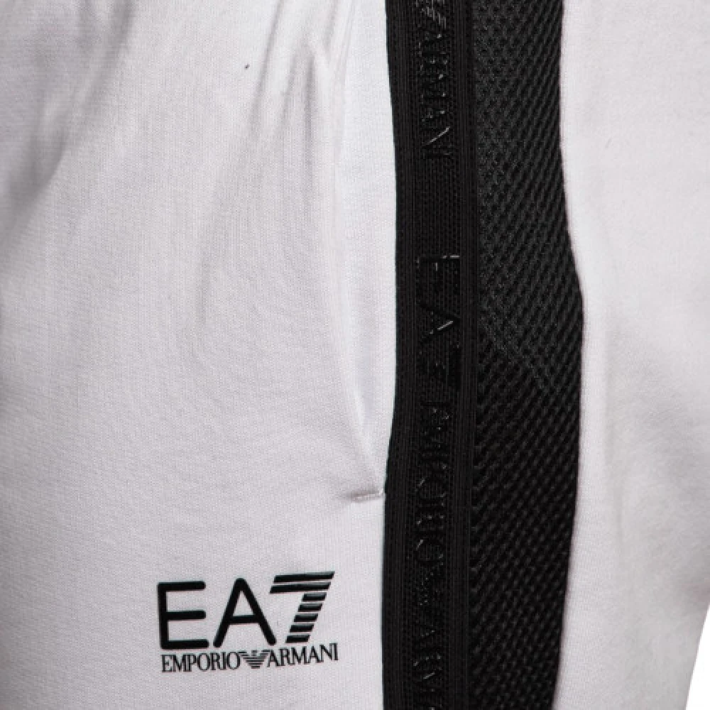 Emporio Armani EA7 Witte 3Dpp76 Pjeqz Joggingbroek White Heren