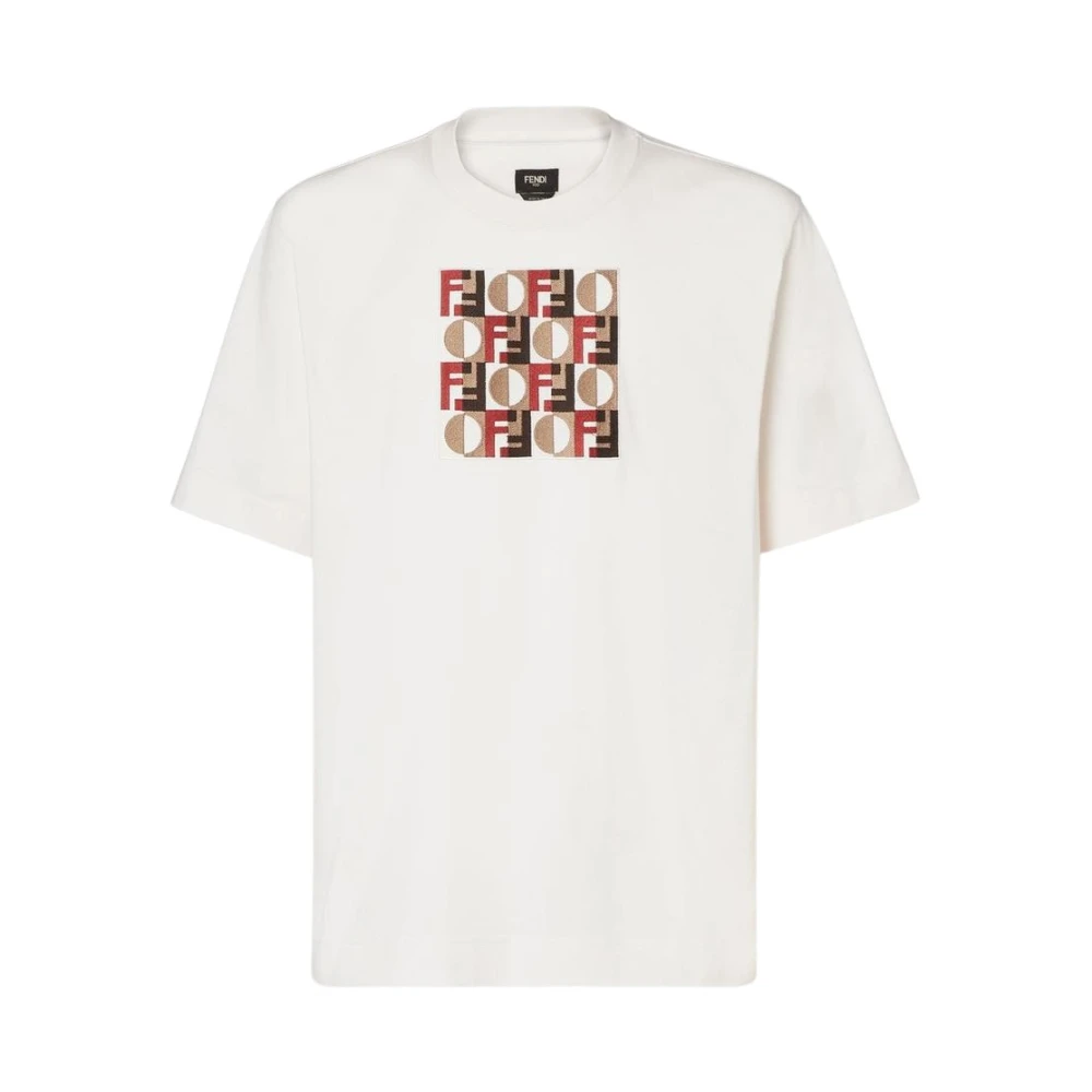 Fendi Vit Ff Vertigo Motif T-Shirt