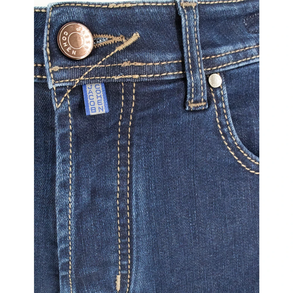 Jacob Cohën Super Slim Fit Whisker Jeans Blue Heren
