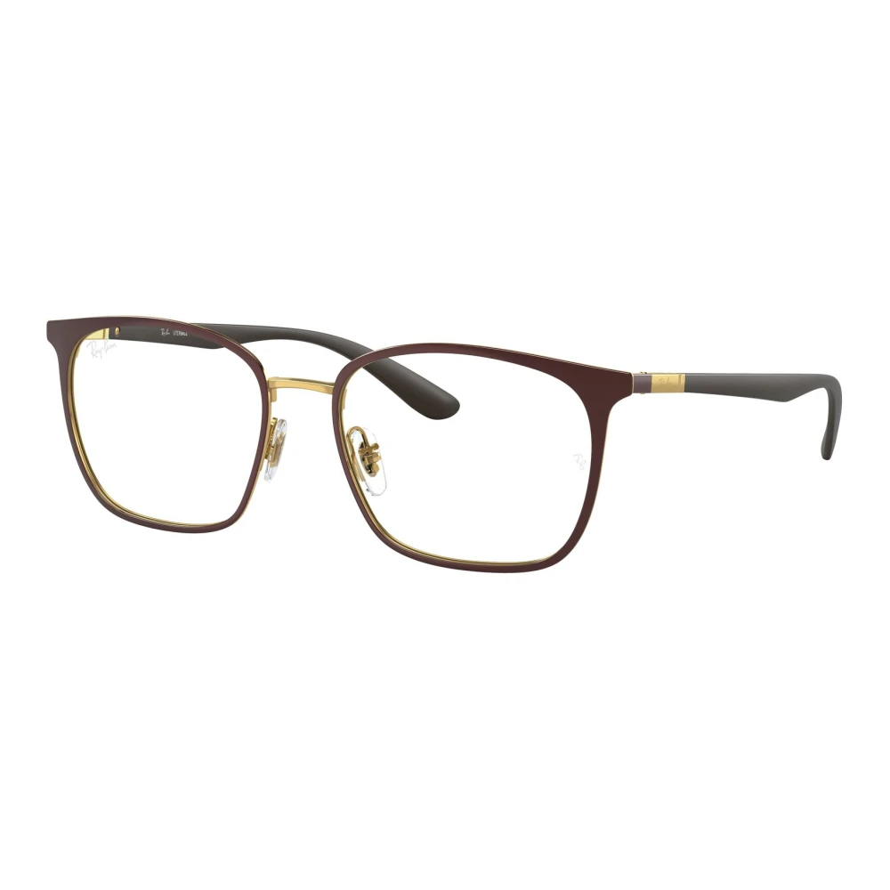Ray-Ban Brown Gold Sungles for Men Brown Heren