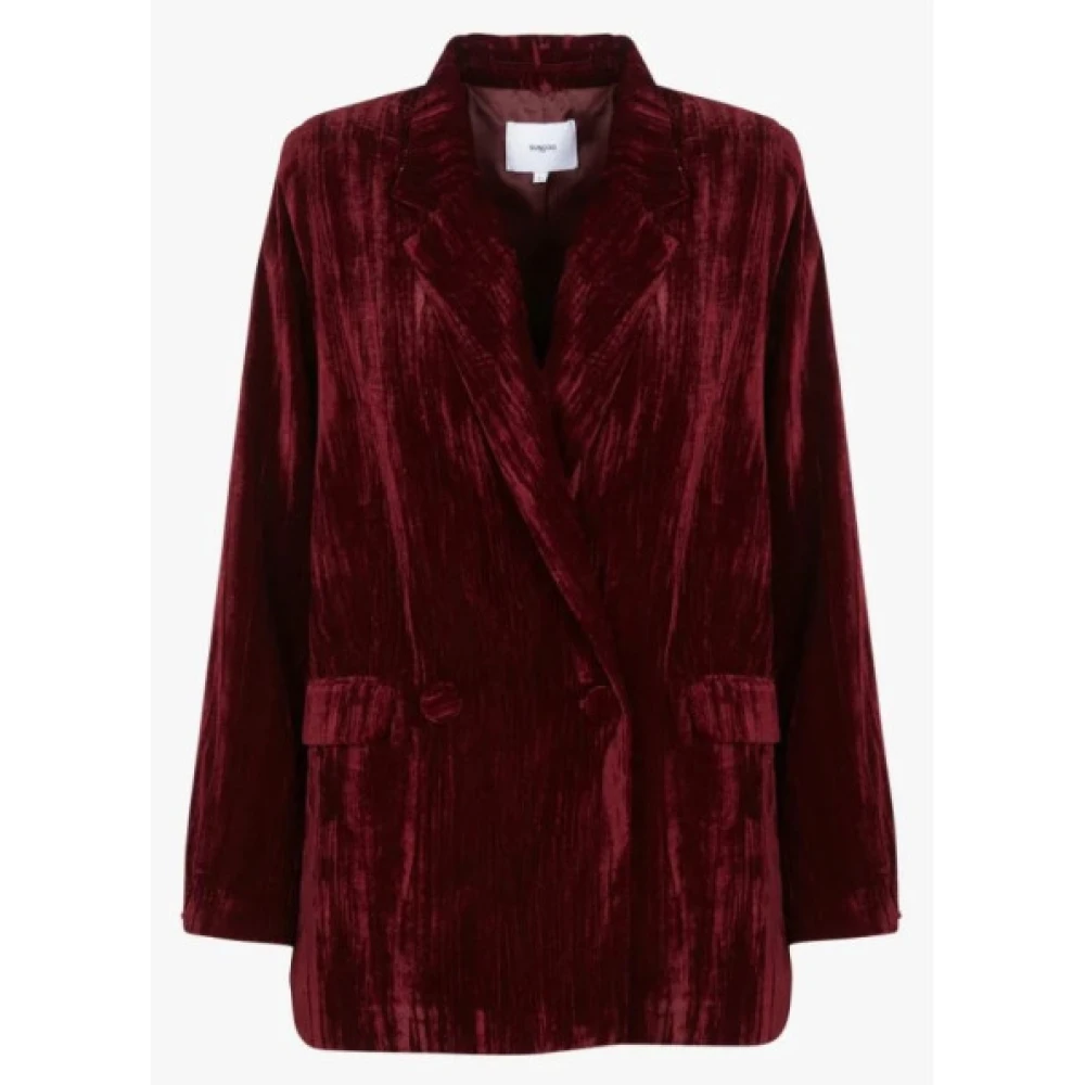 Suncoo - Jackets > Blazers - Red - Suncoo - Modalova