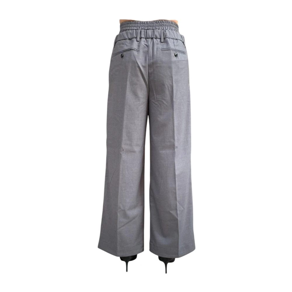 White Sand Slim Fit Jeans Gray Dames