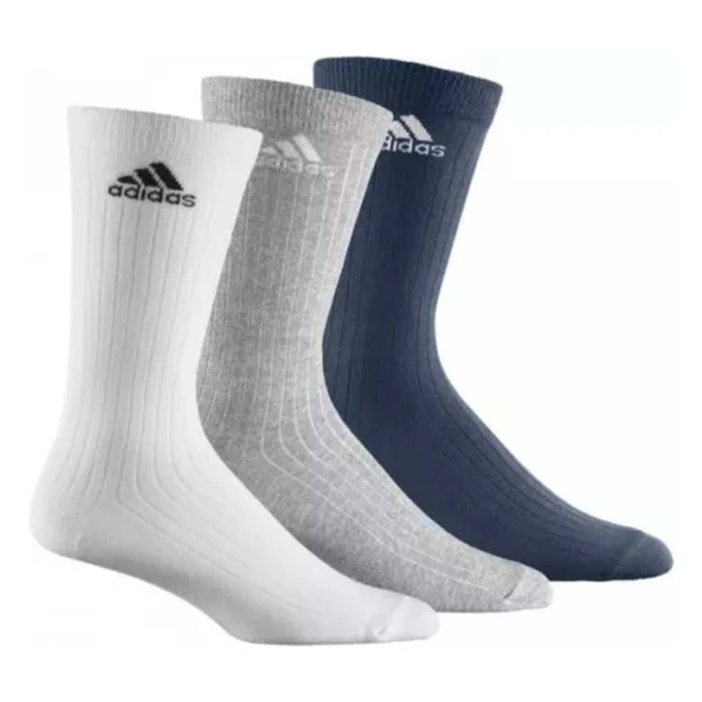 Adidas Crew Rib 3Pack Strumpor för Barn Multicolor, Unisex