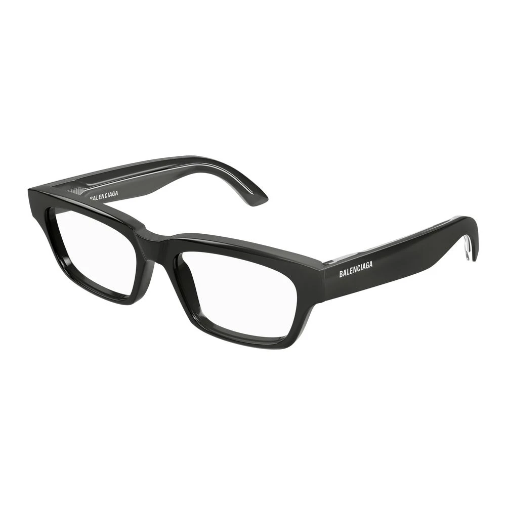 Balenciaga Unisex Gray Glasses, 53 Mm, Stylish Grey Transparent Eyeglasses