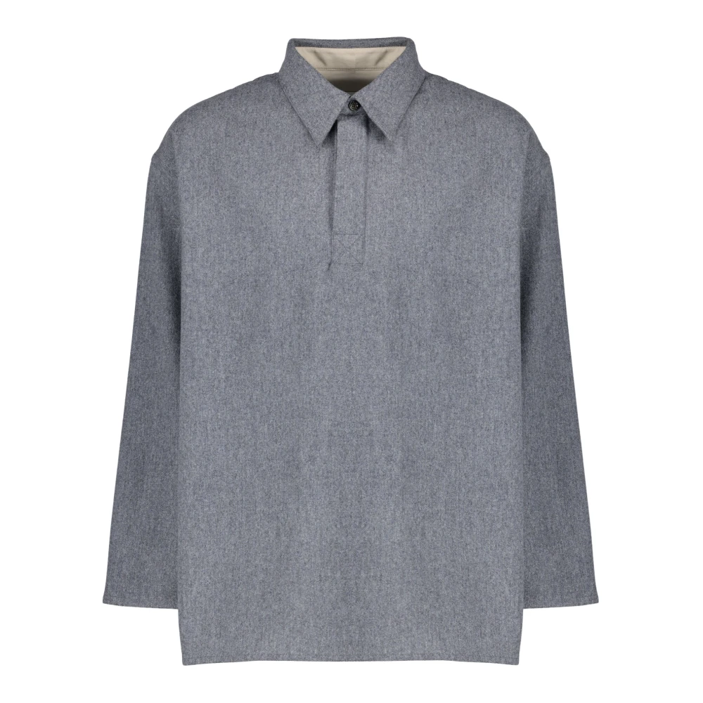 Ami Paris Uomo Grigio Top, M, New,