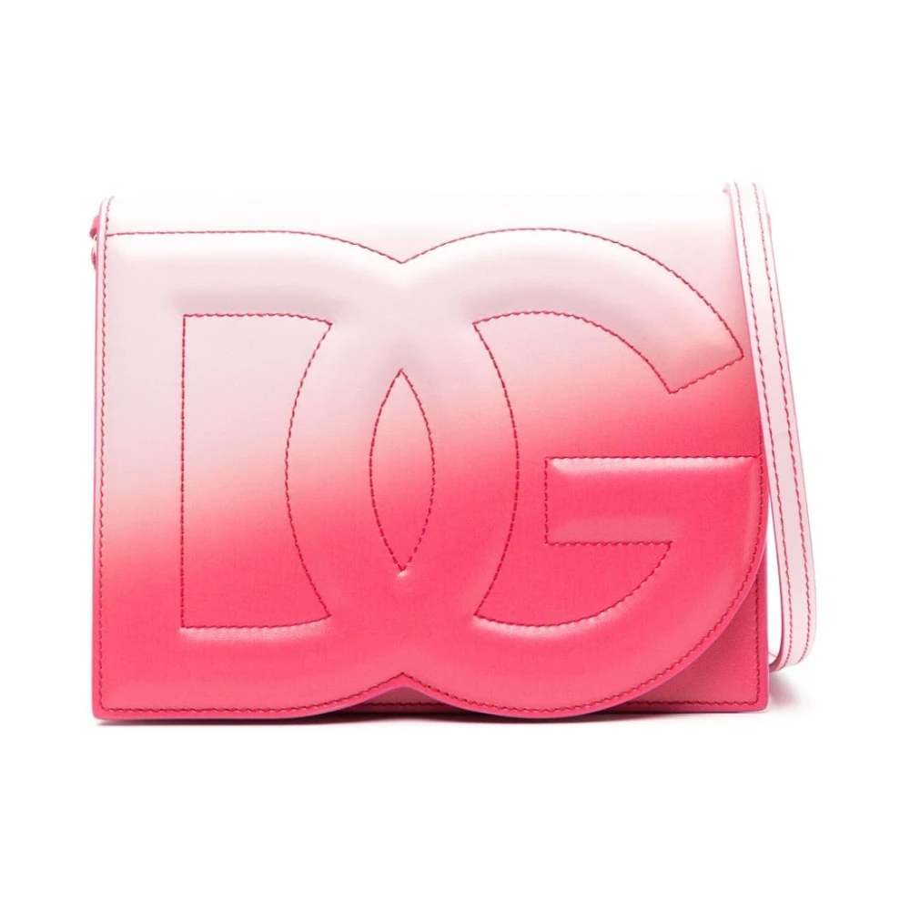 Dolce & Gabbana Stijlvolle Handtas Pink Dames