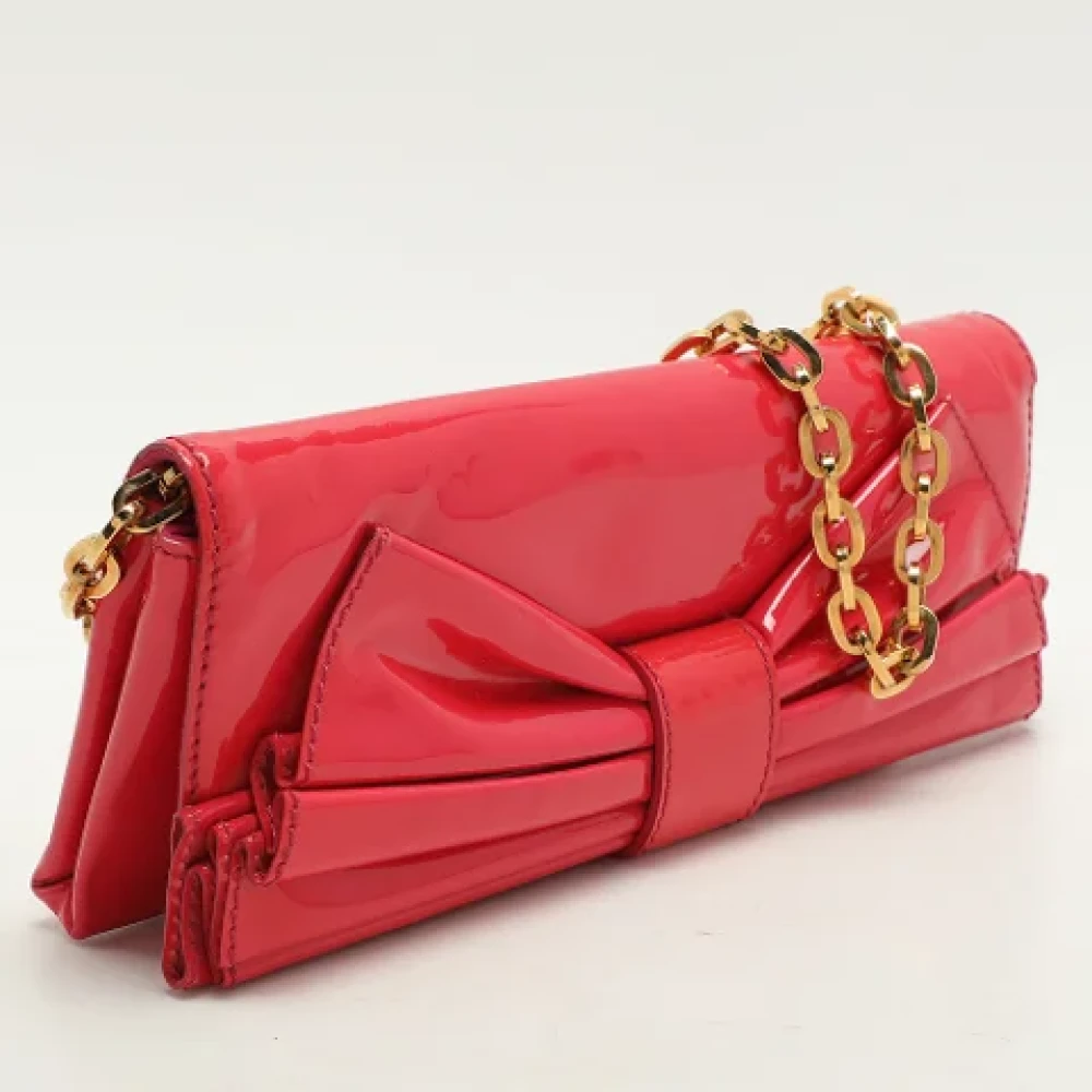 Valentino Vintage Pre-owned Fabric clutches Pink Dames