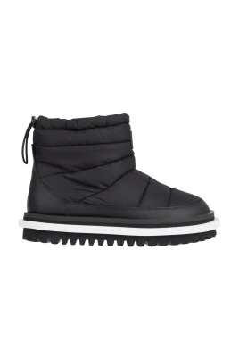 Svarta Vadderade Ankelboots