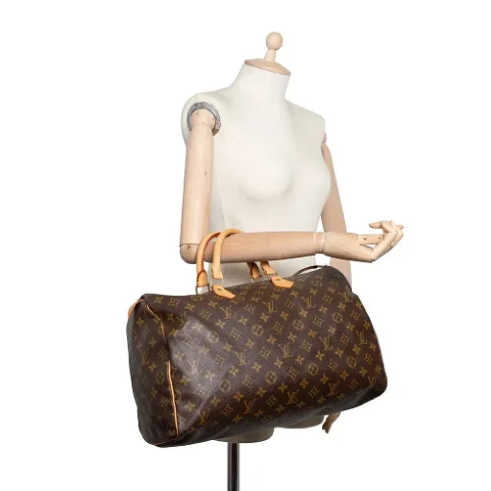 Louis Vuitton Vintage Pre-owned Leather handbags Brown Dames