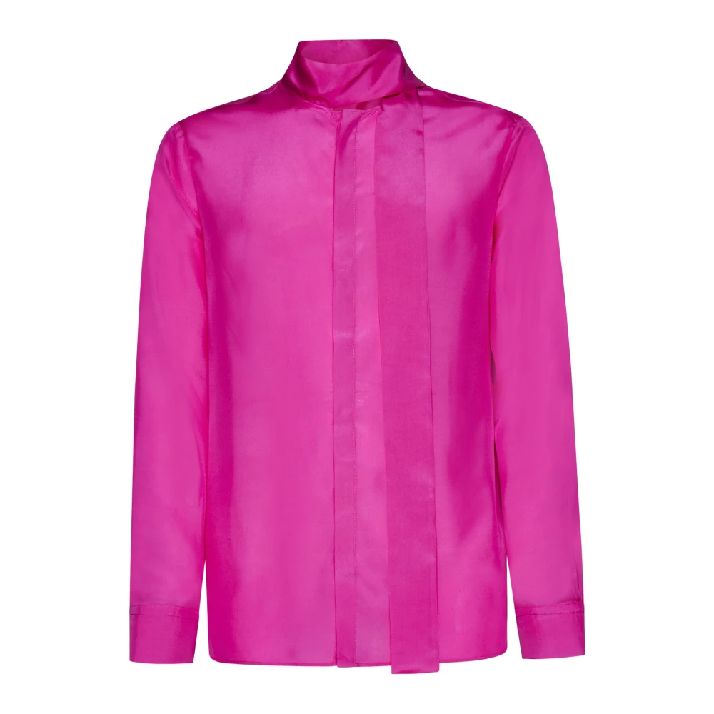 Valentino Stijlvolle Overhemden Pink Heren