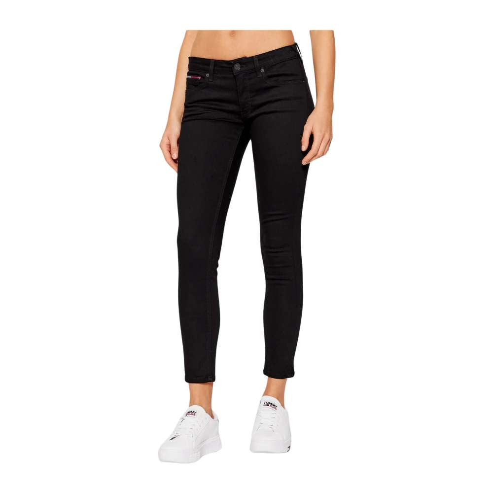 Tommy Jeans Svarta Skinny Jeans - Sophie Black, Dam