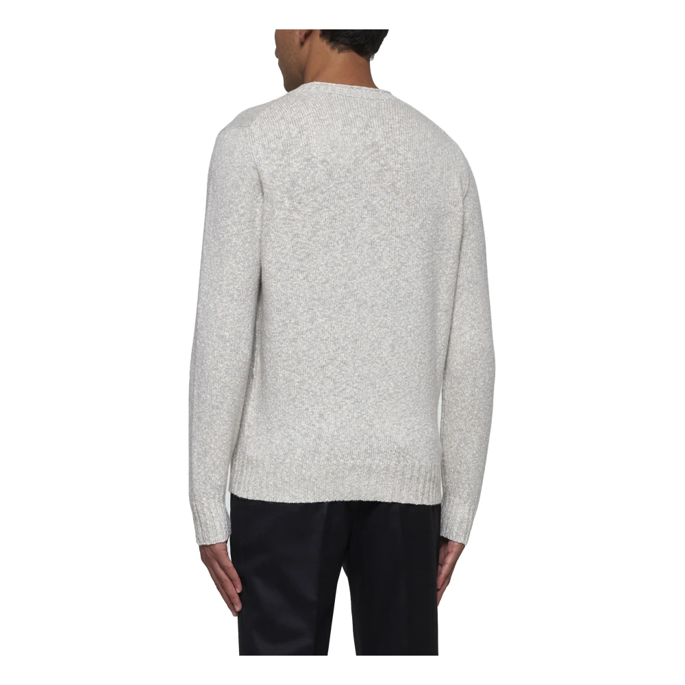 BRUNELLO CUCINELLI Luxe Gebreide Collectie Gray Heren