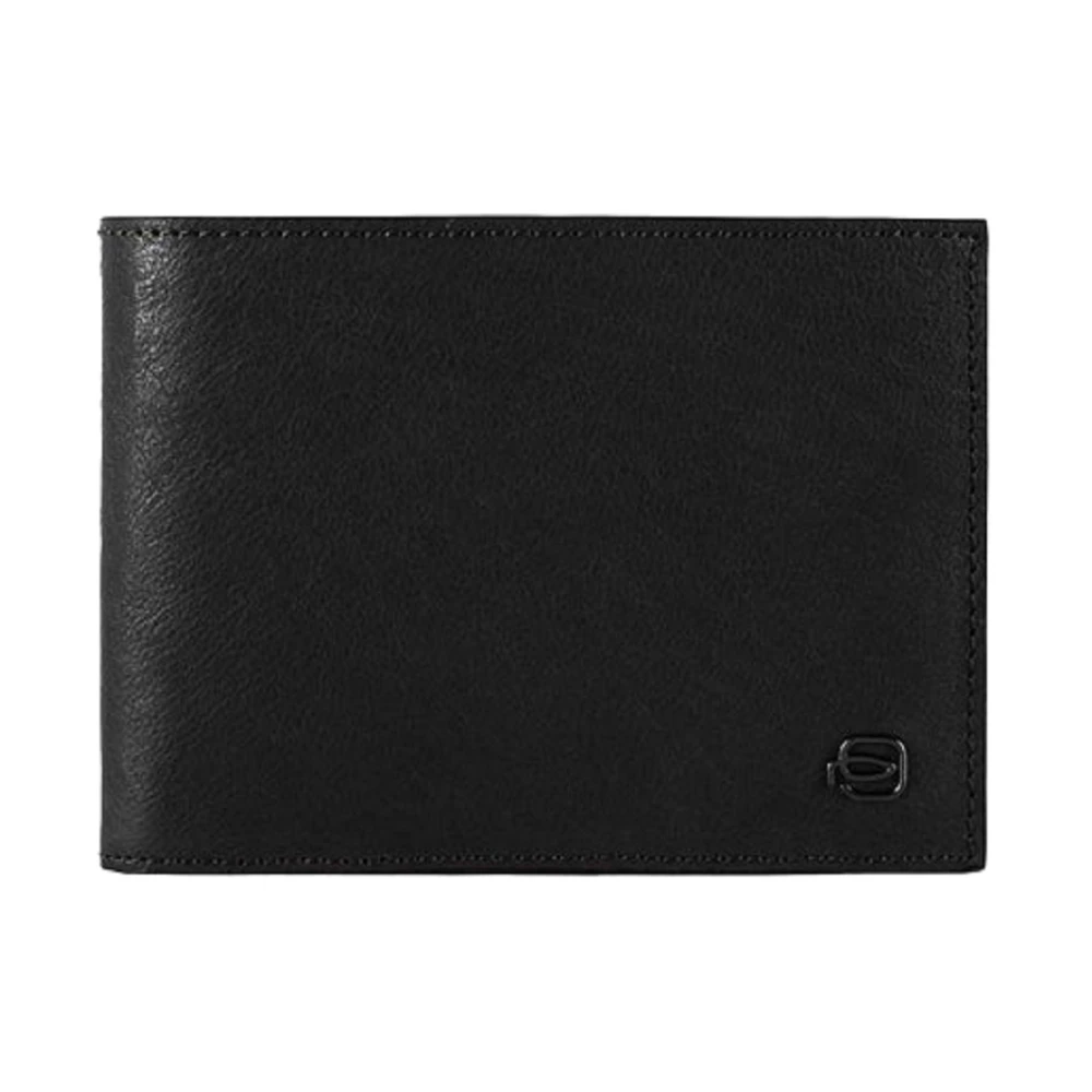 Piquadro Męski Czarny Akcesoria, Mężczyzna, One Size, Portfel Rfid Z Kieszenią Na Monety