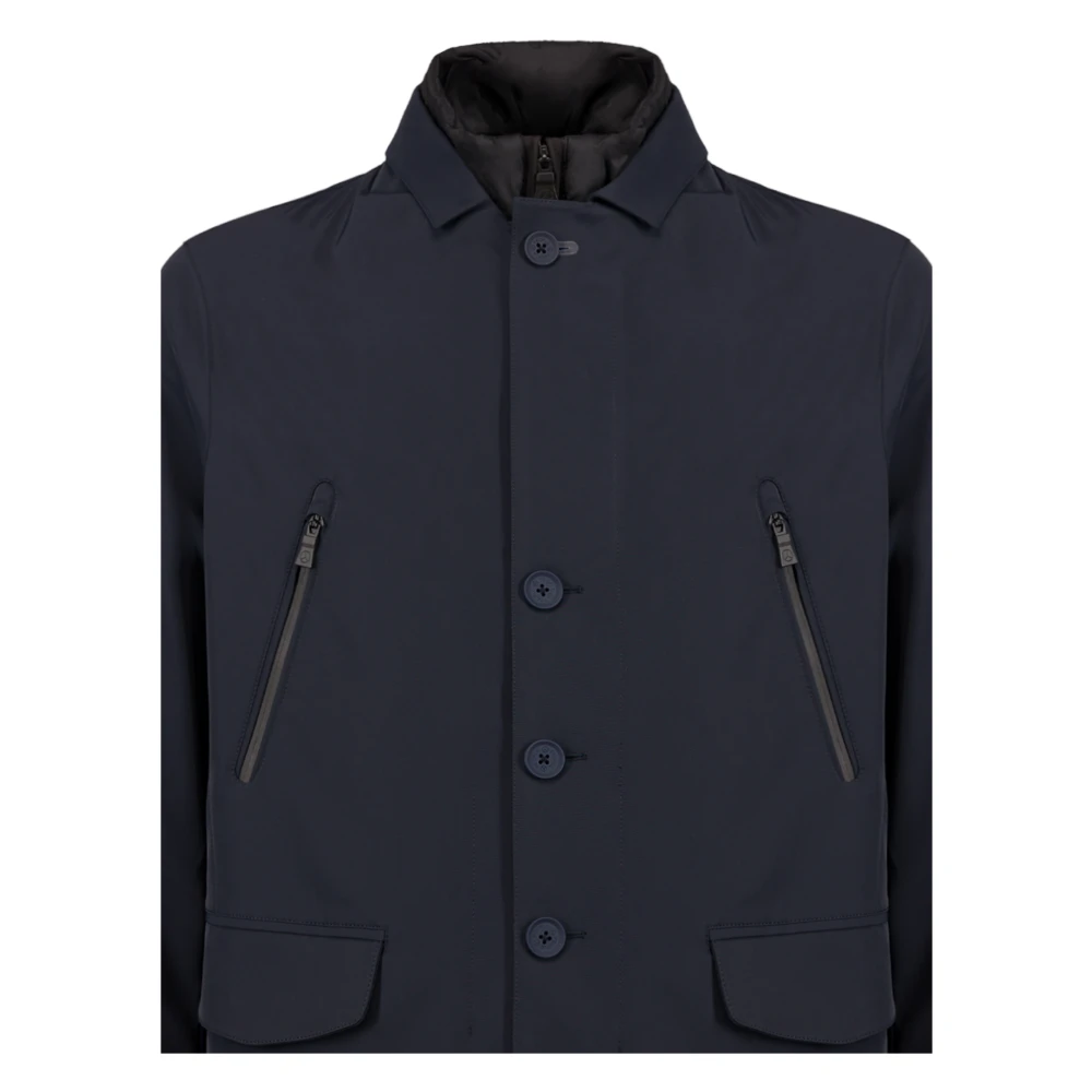 People of Shibuya Reisjas met Primaloft-isolatie Blue Heren