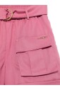 flamingo-pink-cargo-shorts-with-belt