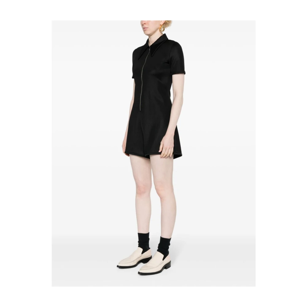 Jil Sander Short Dresses Black Dames