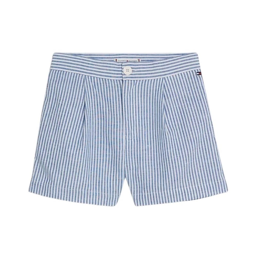 Tommy Hilfiger Barn Shorts Blue, Flicka