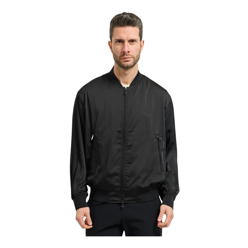 Armani Exchange Homme Noir Vestes, Taille: M Ax Jacket