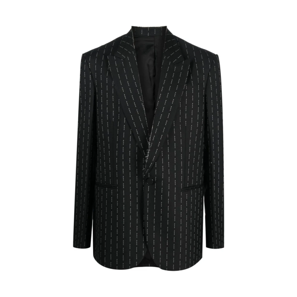 1017 Alyx 9SM Broderad ull-kashmir blazer Black, Herr