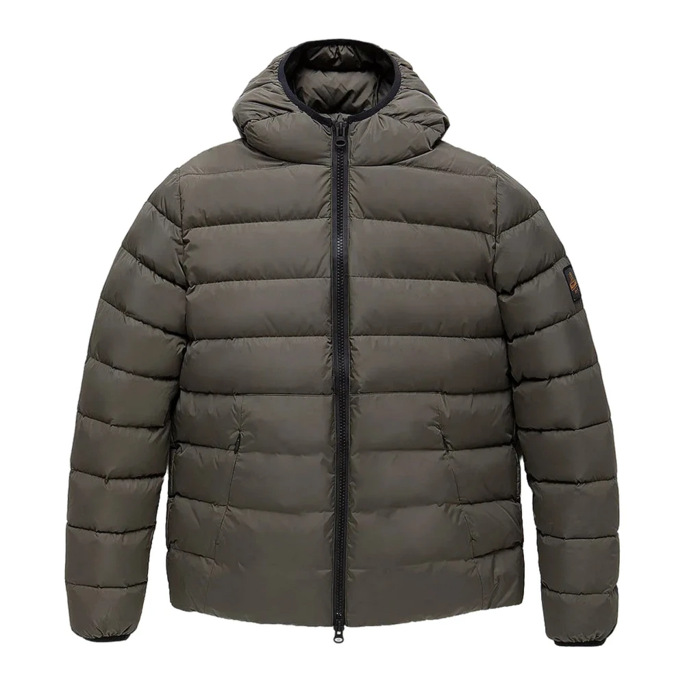 RefrigiWear Stijlvolle Jas met Onbekende Samenstelling Brown Heren